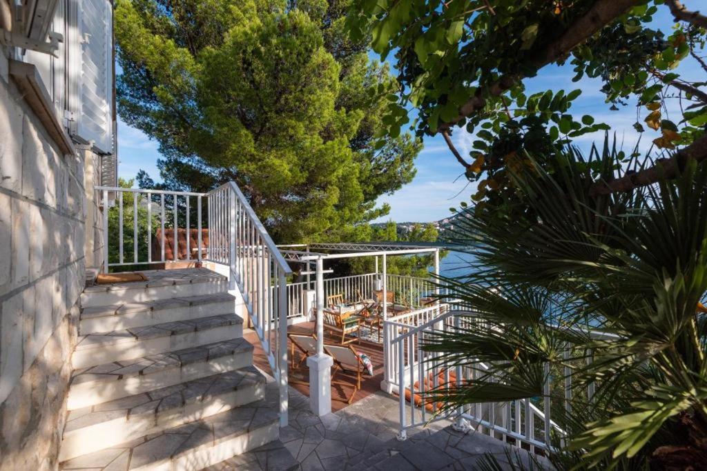 Diamond Sea - Vacation House With Private Parking And A Big Terrace Over The Sea Villa Dubrovnik Eksteriør billede