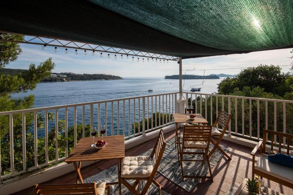 Diamond Sea - Vacation House With Private Parking And A Big Terrace Over The Sea Villa Dubrovnik Eksteriør billede